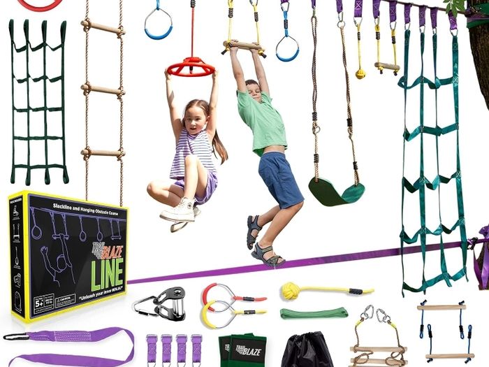 Trailblaze BLAZE Slackline & Hanging Obstacle Course