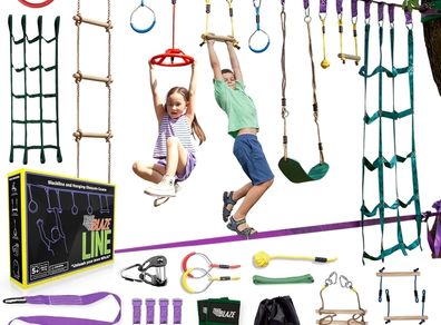 Trailblaze BLAZE Slackline & Hanging Obstacle Course