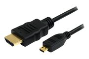 New 1.5m Gold Plated HDMI Male A To Micro HDMI Cable Lead With Ethernet #261