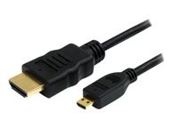 main image for ad New 1.5m Gold Plated HDMI Male A To Micro HDMI Cable Lead With Ethernet #261