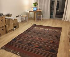 large woven wool rug