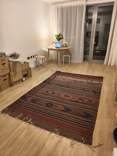 large woven wool rug