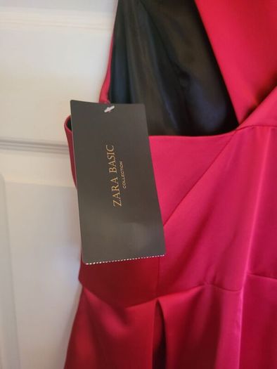 Stunning Red Zara Occasion Dress (New)