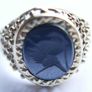 Vintage 9ct Yellow Gold  Hallmarked Gents Oval Shape  Black Onyx Ring size P - 3,6g Image 6