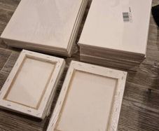 Lot of 20 Painting Canvases,  Art supplies, canvas