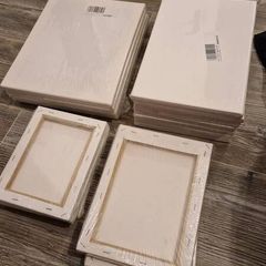 Lot of 20 Painting Canvases,  Art supplies, canvas