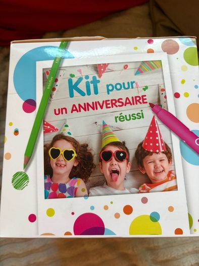 BIC Kids Colouring Box Birthday Kit