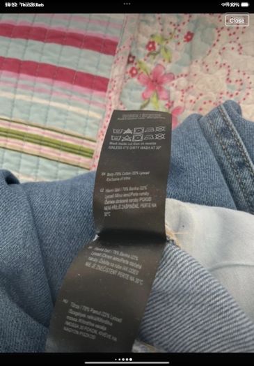 jeans  nwt F&f trouser style jeans size 12 wide leg
