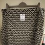 Next Green Brown and White Scallop Pattern Skirt Image 2