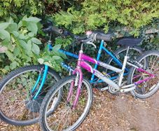 teenager girls bike
