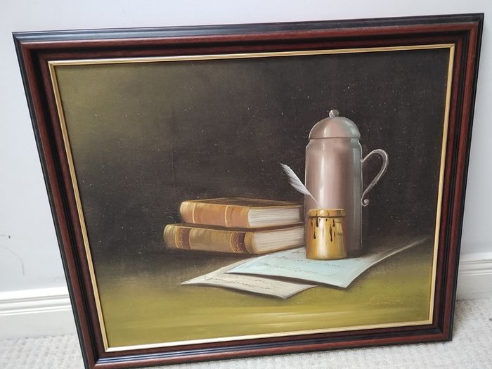 Signed Still Life Painting (26348)