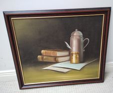 Signed Still Life Painting (26348)