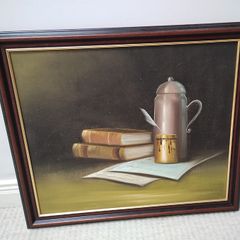 Signed Still Life Painting (26348)