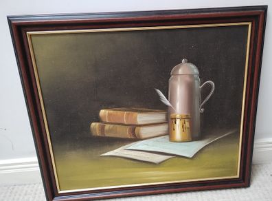 Signed Still Life Painting (26348)