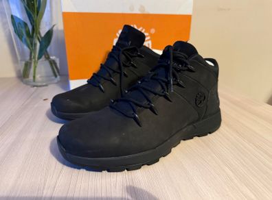Timberland Sprint Trekker Mid Lace Sneaker (Jet Black) UK10