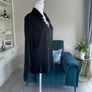 Ladies Black Top with Diamonte Details Size UK 14 / EU 42 Image 9
