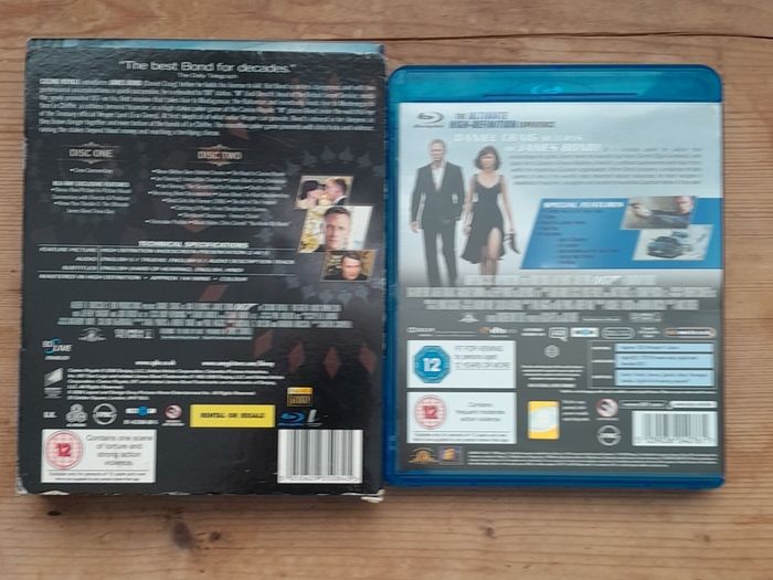 2 James Bond Movies On Blu-ray