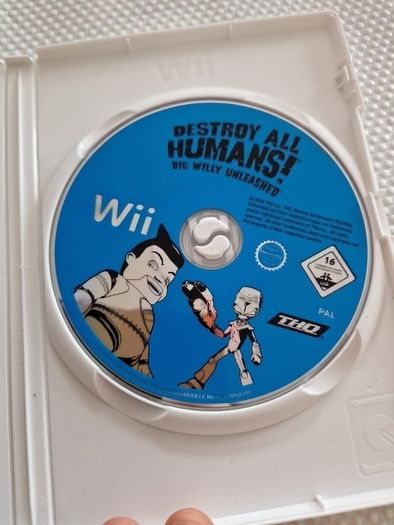 Destroy All Humans Big Willy Unleashed Nintendo Wii Games Original