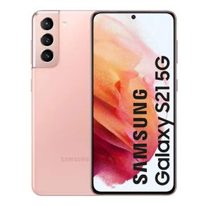 Samsung Galaxy S21 5G 128GB Dual Sim Factory Unlocked Smartphone Pink (Display Has Red Burn in)