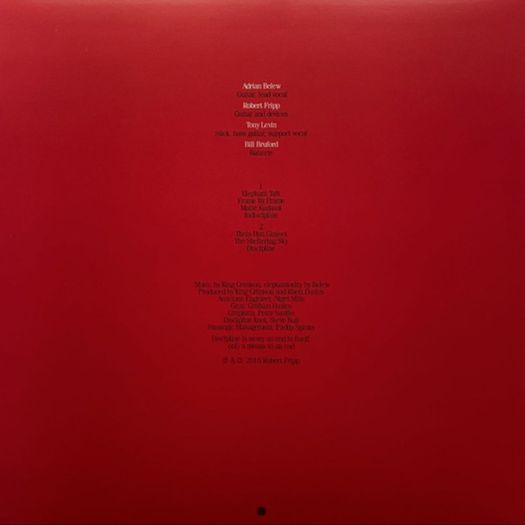 King Crimson - Discipline, Vinyl, LP, Steven Wilson mix