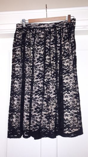 Black Lace Skirt Size 10