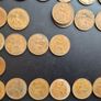 UK one-penny coins 1896 - 1967 Image 4