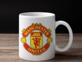 Manchester United Coffee Mug, Manchester United Logo Mug