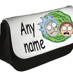 Rick and Morty personalised pencil case/make up bag