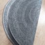 Double Sided Carpet Mat Rug 160cm Diameter Image 5