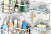 Brand New Yazoni Corner Shower Caddy 4 Pack,