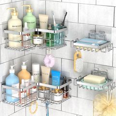 Brand New Yazoni Corner Shower Caddy 4 Pack,