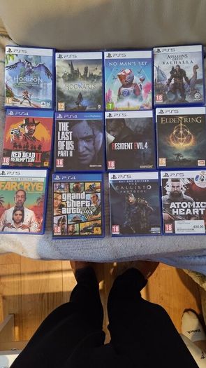 Playstation 5 with 12 games