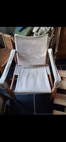 2 Vintage,  Danish Safari Stools