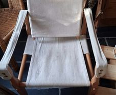 2 Vintage,  Danish Safari Stools