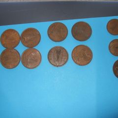 Irish Coins.