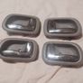 Set of 4 x Toyota Corolla E11 97-02 Interior Chrome Door Handle Pull Set Image 3