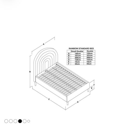 Rainbow Borg bed by NEXT.IE