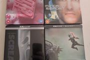 Sealed 4K Blu Ray Steelbook Lot Predator Badlands Minority Report Scream Fight Club
