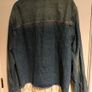 BERSHKA Distressed Denim Jacket Size L Image 3