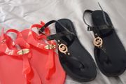 Michael Kors ladies sandals x2
