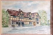 Watercolour Shakespeare's Birthplace