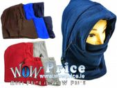 24854 Dark Blue Winter Hat Face Mask Scarf