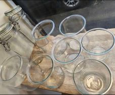Various Glass Jars