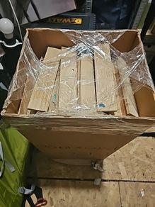 Free box of kindling or dry wood