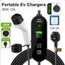 EV Portable Charger Type2 Connector 13A-16A 1Phase 3KW 5m Wallbox Charging Station for Electric Vehicle Image 6
