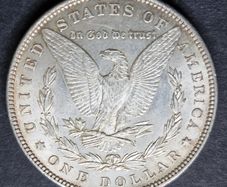 USA 1881  Morgan One Silver Dollar Coin in excellent condition