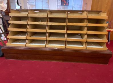 Vintage Display Counter