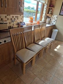 4 Dining chairs