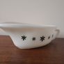 Vintage 1958 Pyrex JAJ gravy boat Snowflake Image 2