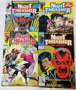 Night Thrasher "Four Control" Compete Set Issues 1-4 (1992-1993)